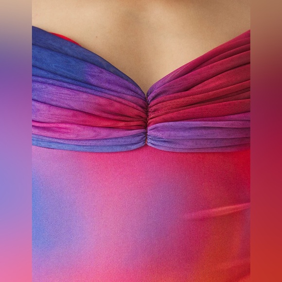 Fiorucci Mesh Midi Dress - Picture 2 of 5